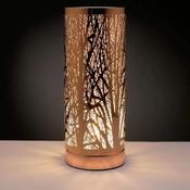 Golden Tree Silhouette Electric Aroma Warmer Lamp image