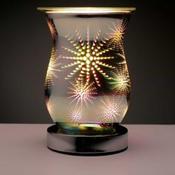 Snowflake Pattern Electric Aroma Warmer Lamp image
