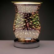 Star Burst Fluted Electric Aroma Warmer Lamp