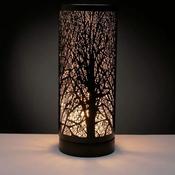 White Tree Silhouette Electric Aroma Warmer Lamp image