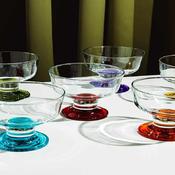 Jewel Dessert Set of 6 Footed image