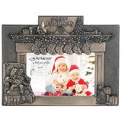Christmas Fireplace Frame image