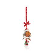 Alphabet Robin Christmas Decoration – F image
