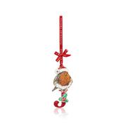 Alphabet Robin Christmas Decoration – J image