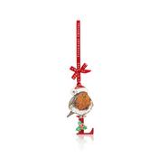Alphabet Robin Christmas Decoration – L image