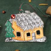 Gingerbread house Tree Decoration image