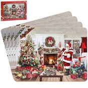 Santa Set of 4 Placemats image
