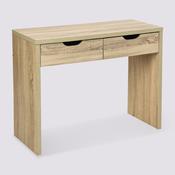 2 Drawer Natural Console Table F/P image