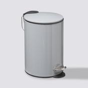 Softclose 3L Grey Pedal Bin image