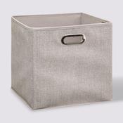 Fabric Storage Box Beige 31x31x31cm image