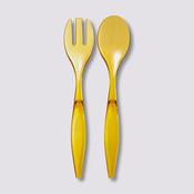 Mustard Yellow Picnic Salad Servers image