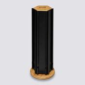Wood and Black Metal Espresso 60 Capsule Holder image
