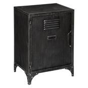 Industrial 1 Door Bedside Locker H58 W40 D30cm image