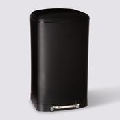 Metal Pedal Bin 30L Black image