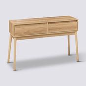 Natural Console Table with 2 Drawers image