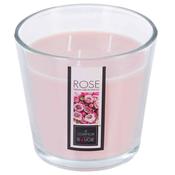 Rose Scented Glass Candle 500g image
