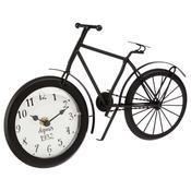 High Nelly Bicycle Clock in Black Metal 285x180mm image
