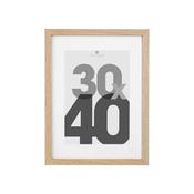 Oak Colour Box Photo Frame 30x40cm image