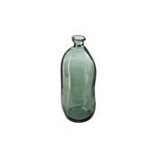 Glass Bottle Vase in Grey Green H35cm image