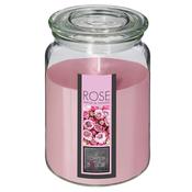 Rose Lidded Glass Candle 510g image