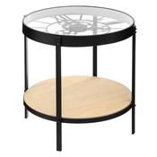 Clock Top Side Table Round H51 x D50 cm image