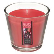 Red Fruits Scented Glass Candle image