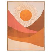 Sun Contemporay Art Canvas 58x78cm image