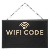 Wifi Code Chalk Board 35x22cm image