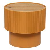 Enola Orange Lidded Side Table D385xH350mm image
