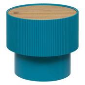 Enola Blue Lidded Side Table D385xH350mm image