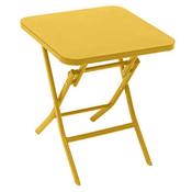 Greensboro Mustard Metal Side Table H45x40cm image