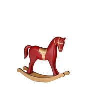 Rocking Horse Decoration Red 265x60x220mm image