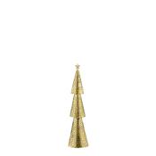 Christmas Tree Gold 11x7x47cm image