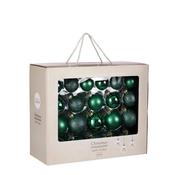 42 Piece Glass Bauble Set Teal image