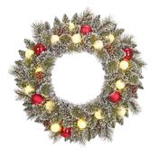 Kaprun Battery Operated Green Wreath 13x60cm image