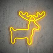 Reindeer Neon Light Warm White 305x285x15mm image