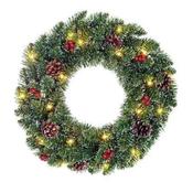 Creston LED Wreath Green 142 Tips D60cm image