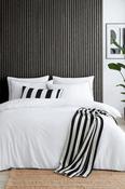 Style Sisters Cotton Piped Double Duvet Set image
