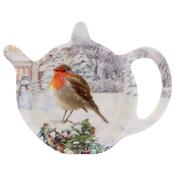 Christmas Robins Tea Bag Tidy image