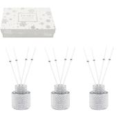 Silver Diamante Set of 3 50ml Diffuser image
