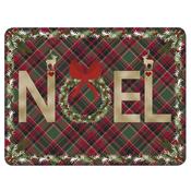 Denby Tartan Noel Placemats and Coasters Set of 6 image