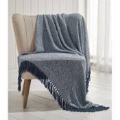 Ascot Navy Throw 228X250cm image