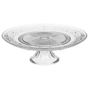 Renaissance Glass Footed Cake Stand Diam 29cm image