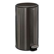Delta Black Graphite 30L Soft Close Pedal Bin image