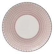 Lunis Red 30cm Round Platter image