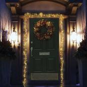 880 LED Garland and Door ClusterLights Warm White image