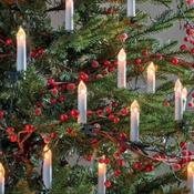 Tree Candles Warm White Flicker Set of 30 image