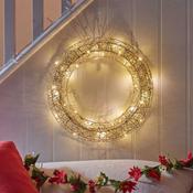 Gold Weave Wreath D40cm LED image