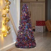 Bling Tinsel Cone H60cm
