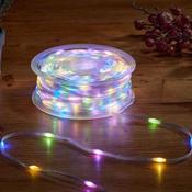 TwoTone String Lights 200 LEDs Warm and Mult LVolt image
